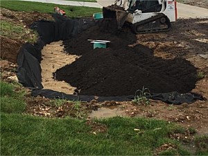 Rain Garden Construction 3